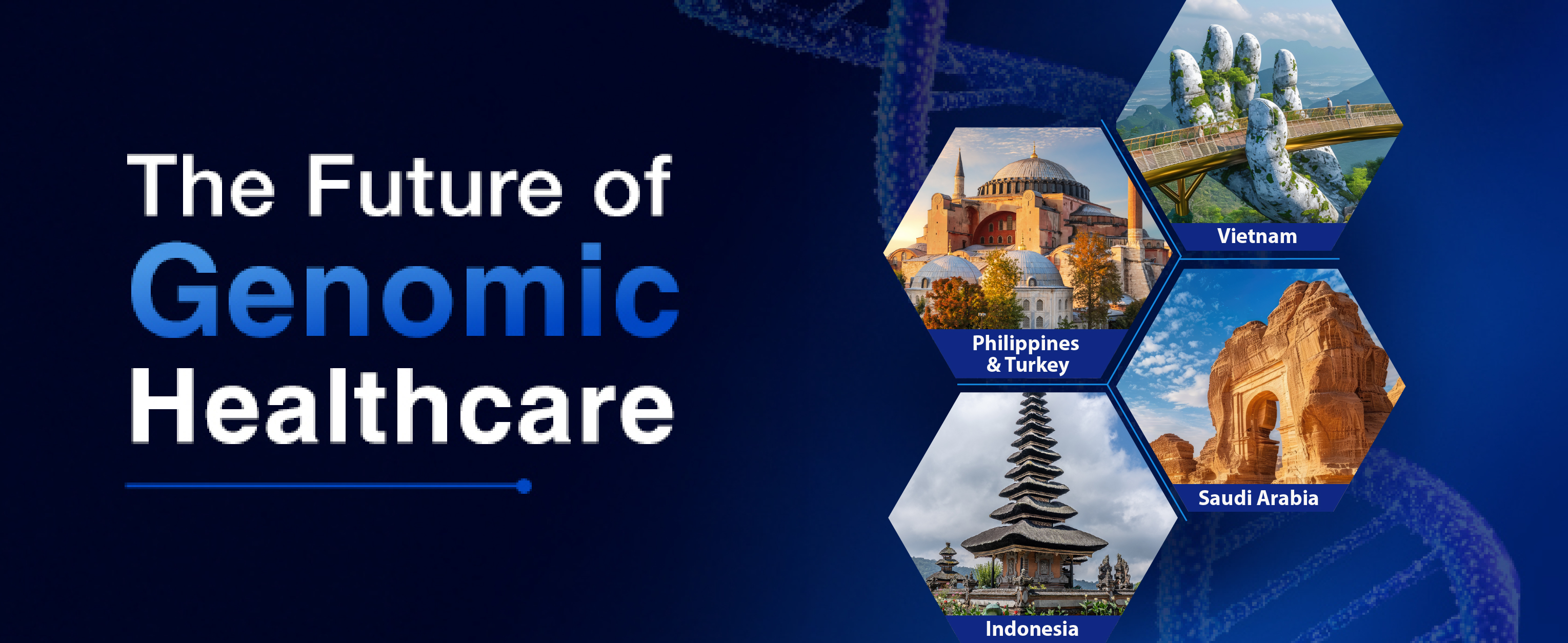 Future of Genomic Healthcare in Saudi Arabia, Indonesia, Vietnam, Philippines and Turkey