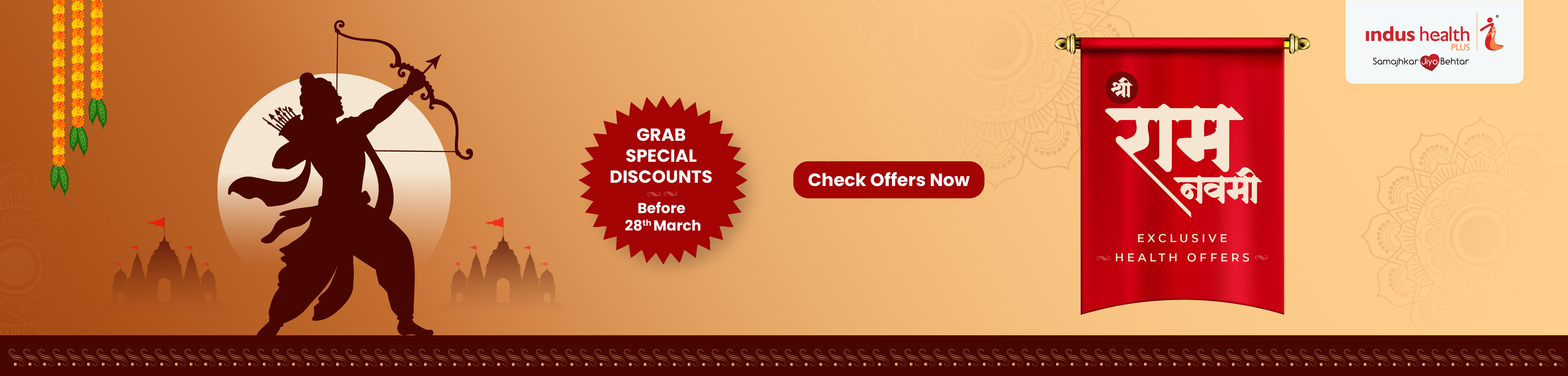 Ram Navami Special Offer Indus Health Plus