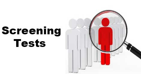 screening diagnostic tests ct based tests ecg 2d echo