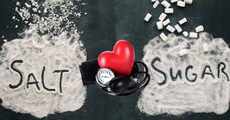 Sugar and sales blood pressure